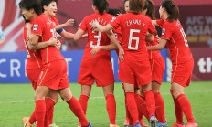 半岛体育注册-女子足球比赛中，中国队轻松获胜