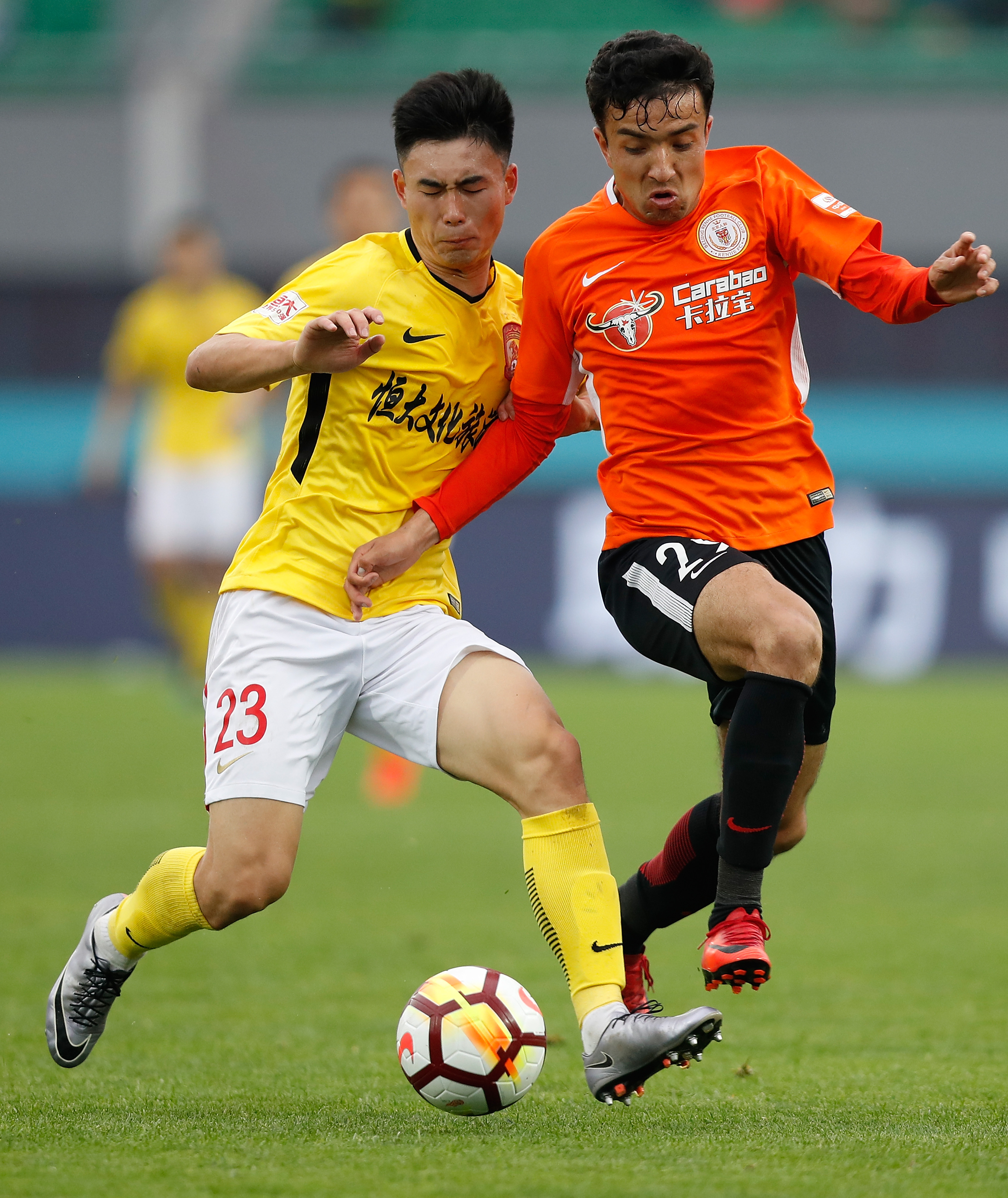 广州恒大淘宝迎战北京北控，强强碰撞